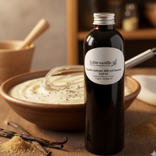 Lade das Bild in den Galerie-Viewer, Echte Vanille® – Vanilleextrakt 200 mit Samen – 250 ml
